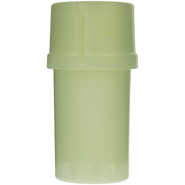 A single, assembled Glow in the Dark Medtainer.