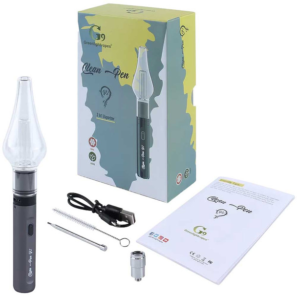 G9 Clean Pen V2 2-in-1 Dab & Herb Pen