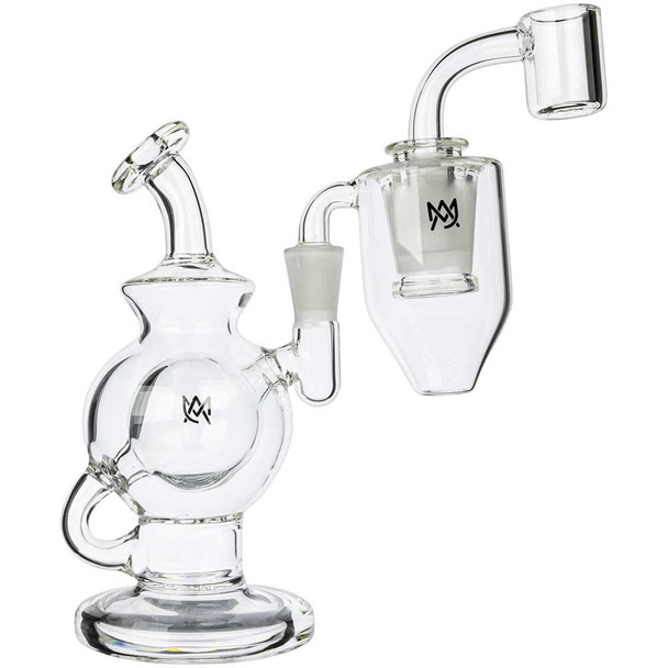 MJ Arsenal Reclaim Catcher on an MJ Arsenal Atlas Mini Rig. (Atlas not included.)