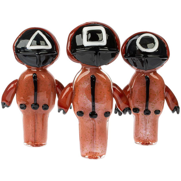 Each class of worker (Circle, Triangle, and Square).