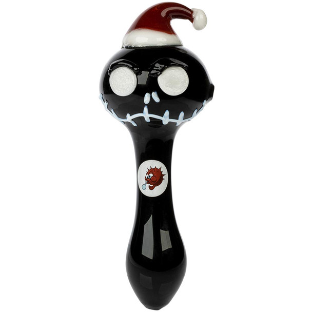 Santa Cap Black Jack Skellington Pipe