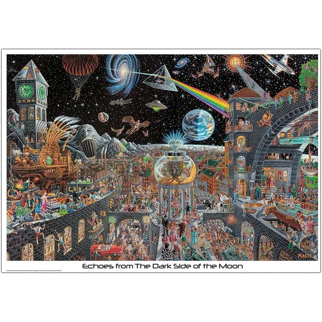 Pink Floyd Back Covers Poster | Rock Legends Collection