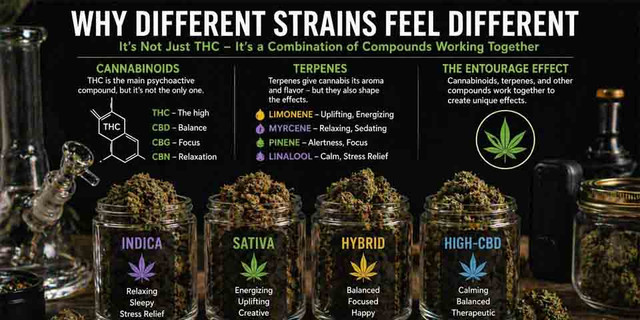 Rated R Strain Why Different Weed Strains Feel Different (Science Explained 2026 ...
