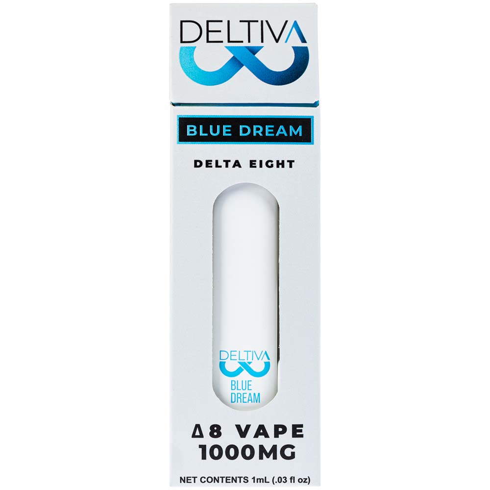 Deltiva Blue Dream Delta 8 1000 mg Disposable Vape - Waterbeds 'n