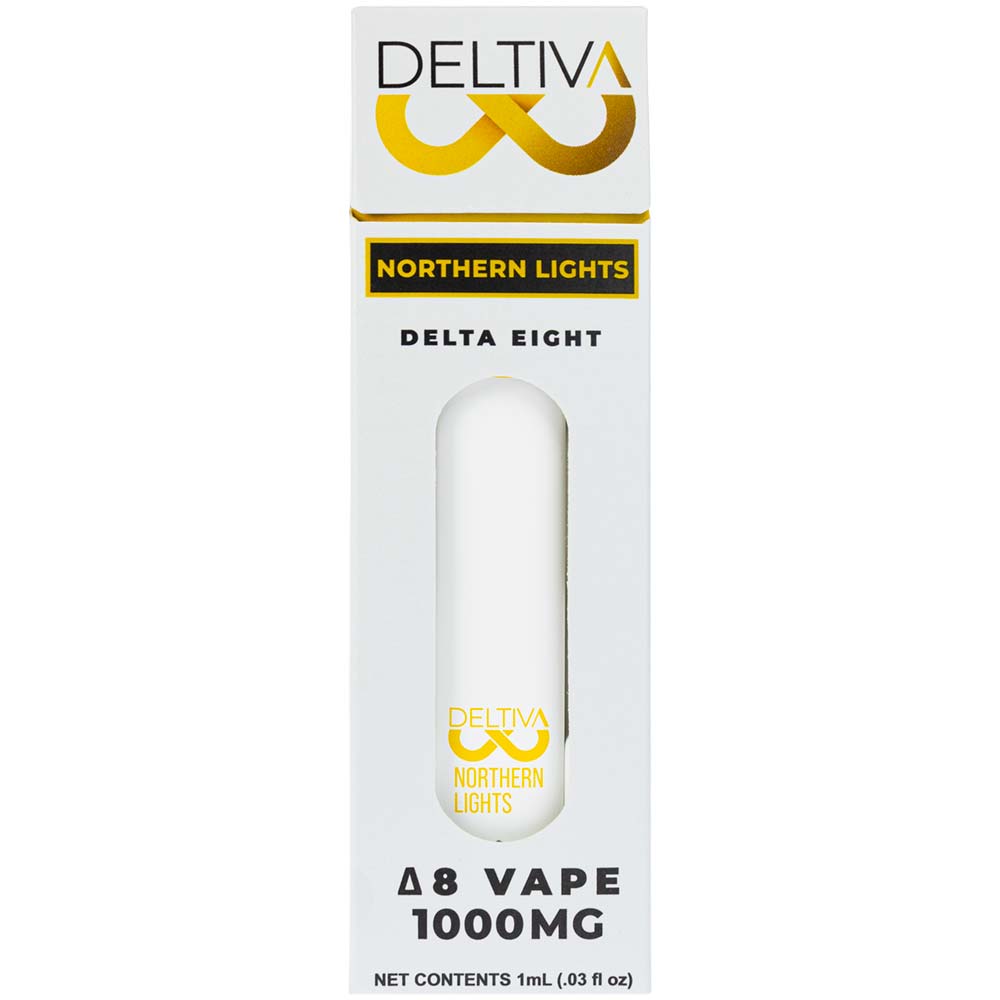 Deltiva Northern Lights Delta 8 1000 mg Disposable Vape Waterbeds 'n