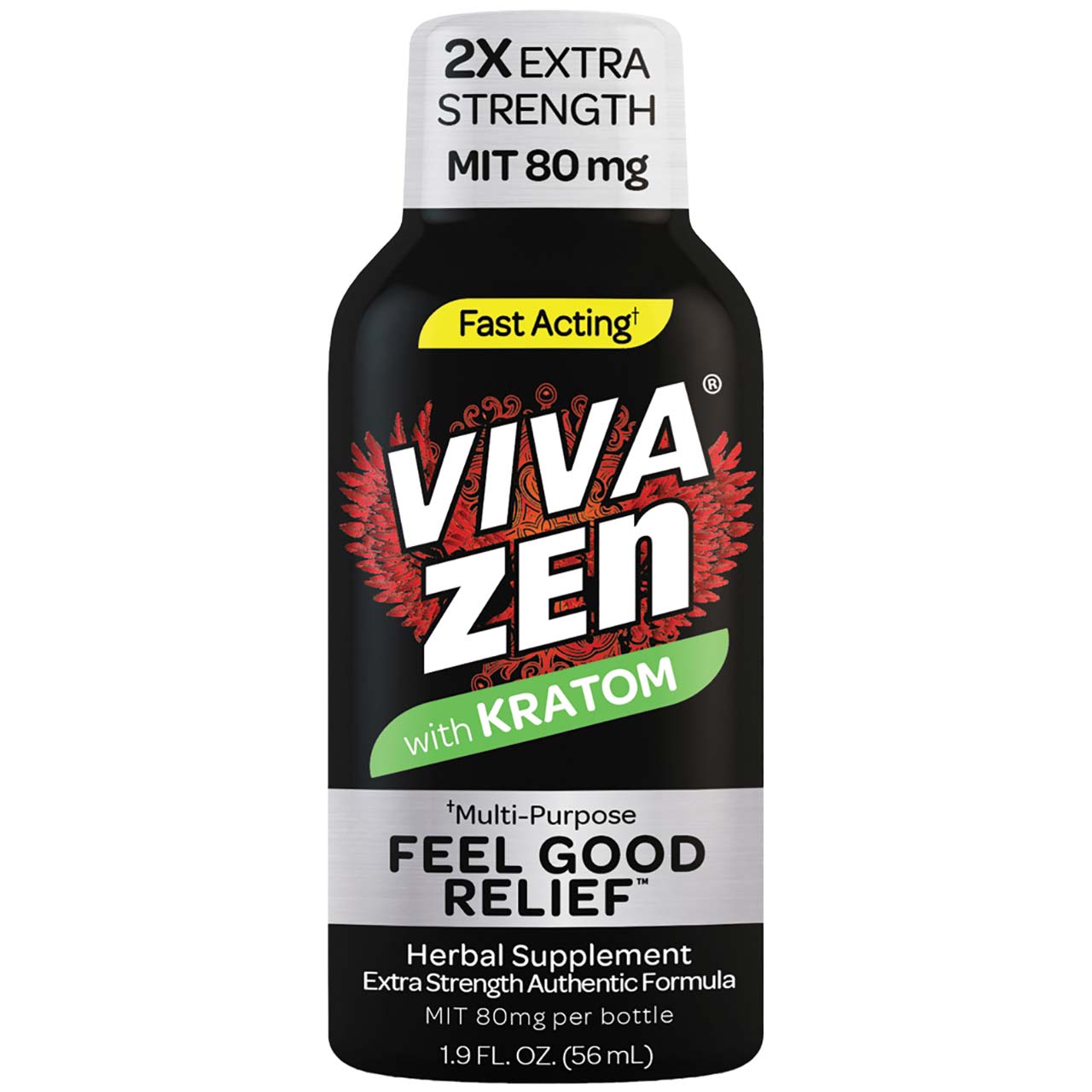 VIVAZEN 2X Extra Strength (MAX) Kratom Extract Shot - Waterbeds