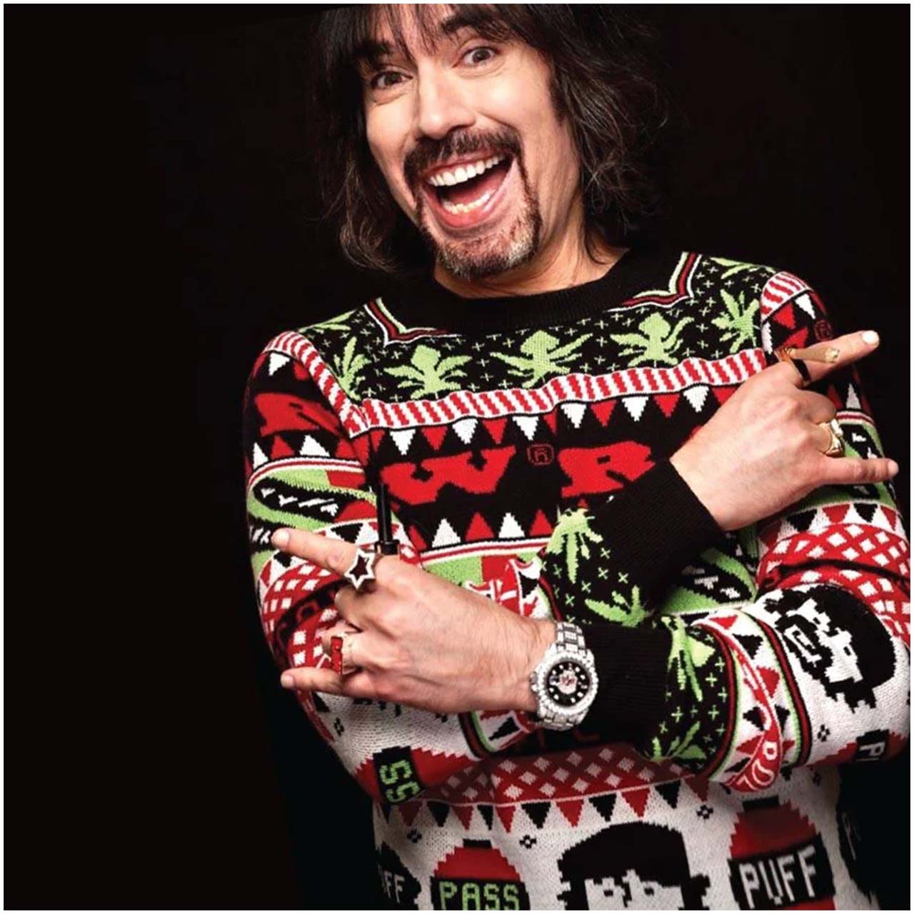 RAW Ugly Christmas Sweater 2023 The Best Smoker's Christmas