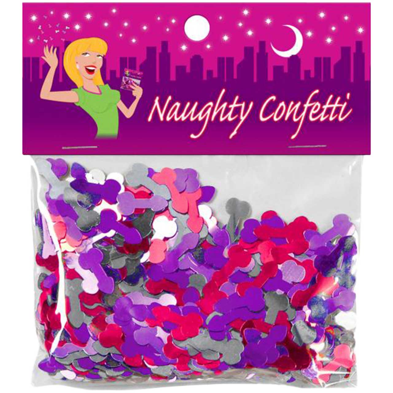 Naughty Confetti 15 oz of DickShaped Confetti Waterbeds 'n' Stuff