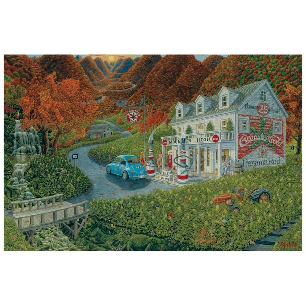 Mountain High Wall Poster | Waterbeds 'n' Stuff