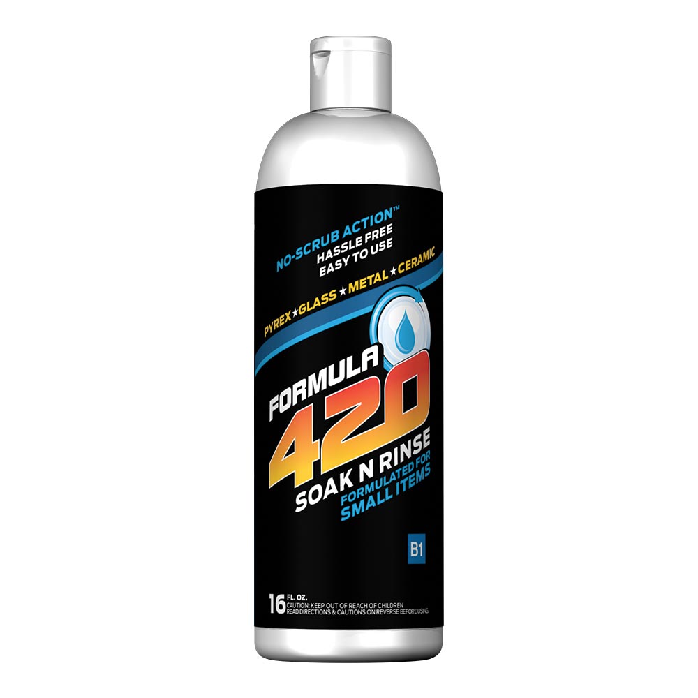 Formula 420 Soak 'n' Rinse Glass Cleaner, 16oz