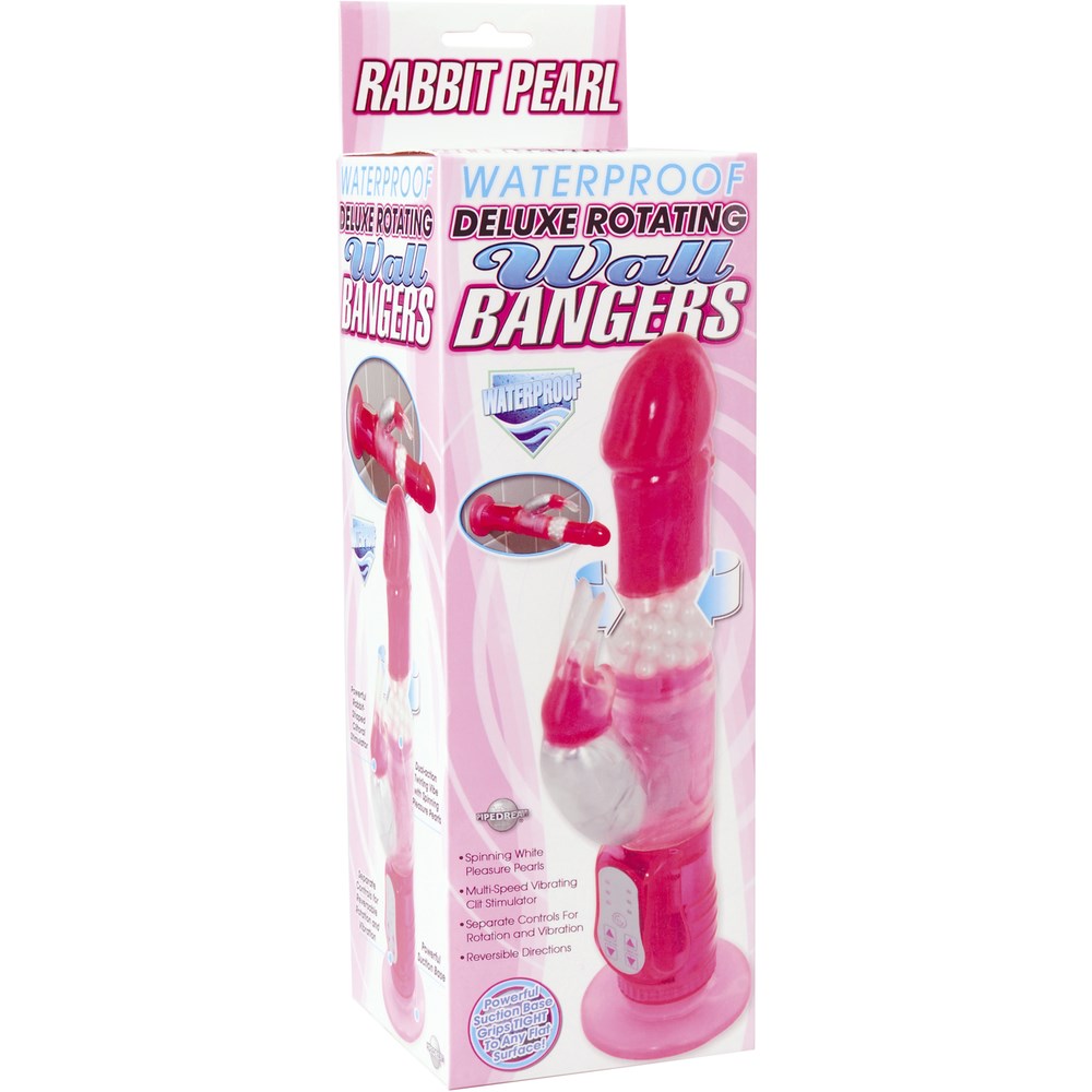 Rabbit Pearl Wall Banger by Pipedream Multi-Speed Vibrator | Waterbeds "n"  Stuff