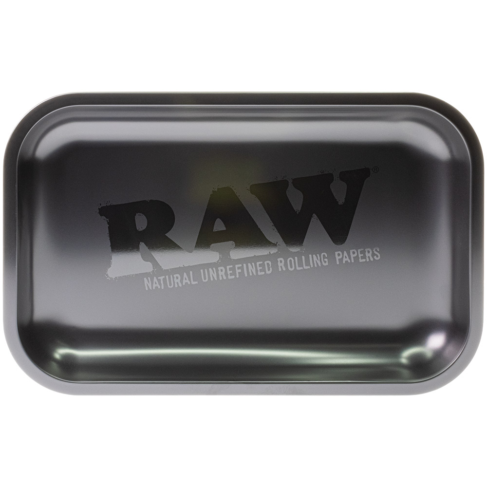 RAW Murder'd Matt Black Metal Rolling Tray