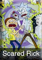 Scared Rick Graphic Style Scared Rick Graphic Style