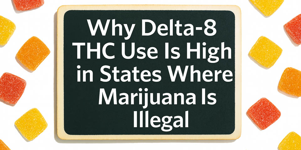 Why Delta-8 THC Use Is Highest in States Where Marijuana Is Illegal ...