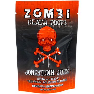 Shop Zombi Death Drops Gummies 150mg