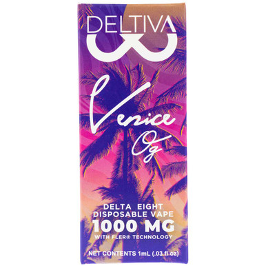 Deltiva Venice OG Delta 8 1000 mg Disposable Vape - Delta Plug