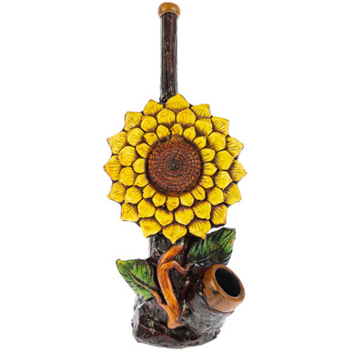 sunflower tobacco bowl Hand Pipe - 5 IN SUNFLOWER BOWL