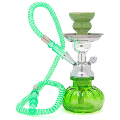  10 1 Hose Pumpkin Hookah w/ Case Green : Patio, Lawn & Garden