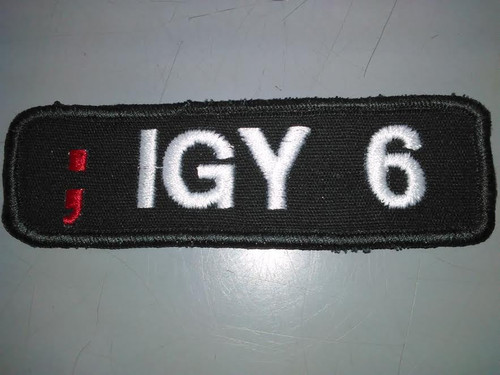 IGY 6 Military Memorial Patch