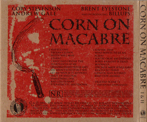 CORN ON MACABRE - "Chapter I & II" CD (Digipak)