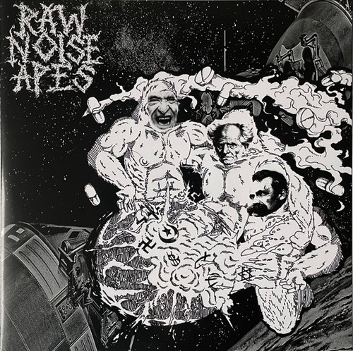 RAW NOISE APES / SLAUGHTERDAY - Split 7"