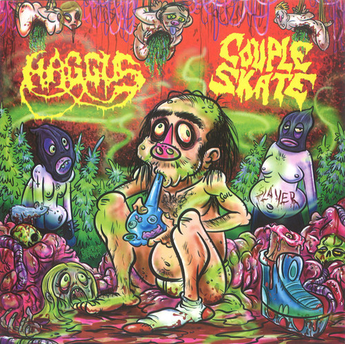 COUPLE SKATE / HAGGUS - Split 7"