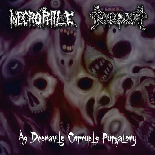 NECROPHILE / NECRORITE - Split 7"