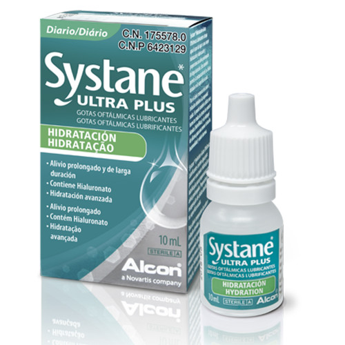 Systane ultra plus hidratación 10 mL