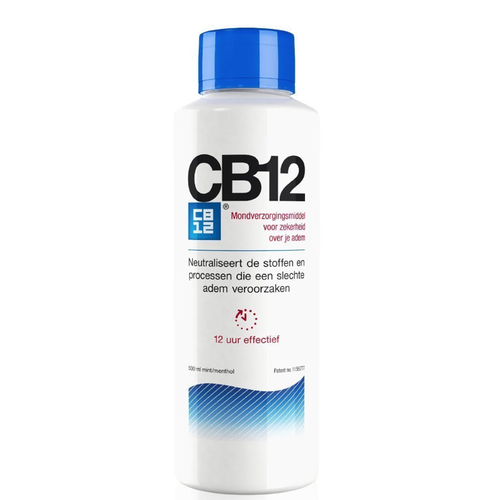 Cb12 enjuague bucal sabor menta 500 mL