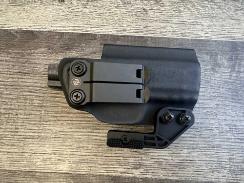 Macro grip & Fdez Werx XL Comp Slide Holster - IWB