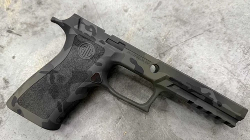P320 X-FULLSIZE Black Multicam Grip Module