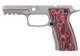 P320 AXG G10 Red Lave Grip Panels
