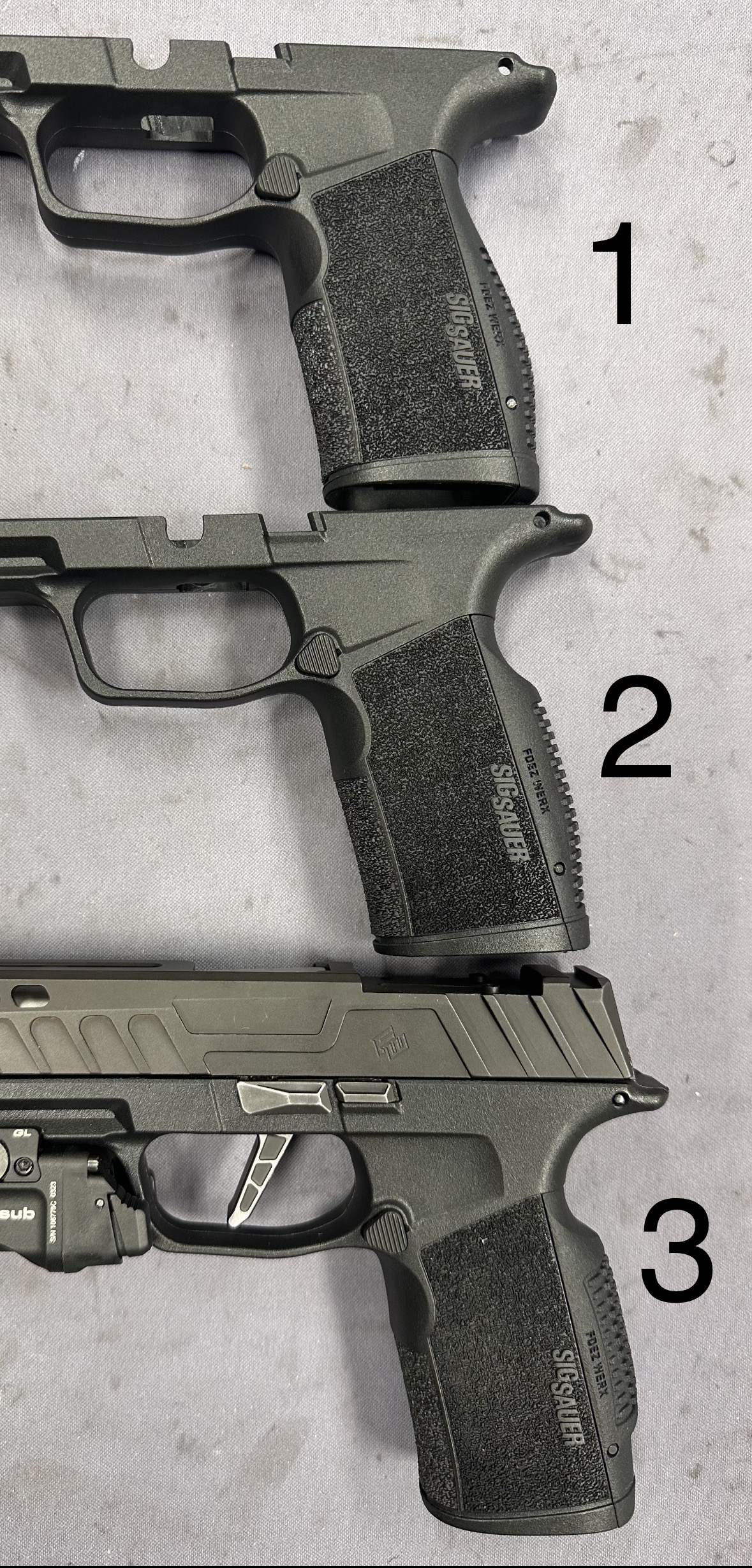 Fdez Werx FDEZ-2 P365 Macro Back Strap