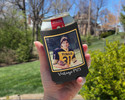 birthday photo koozies - oldometer in hand