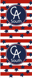 Custom coolies for Meredith Fleming