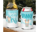 Personalized Apres Ski All Day Koozies - print