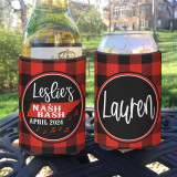 Personalized Nashville Nash Bash Can Koozies® or Neoprene Coolies - TN script