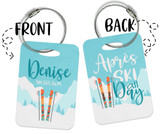 Personalized Luggage Bag Tag - Apres Ski