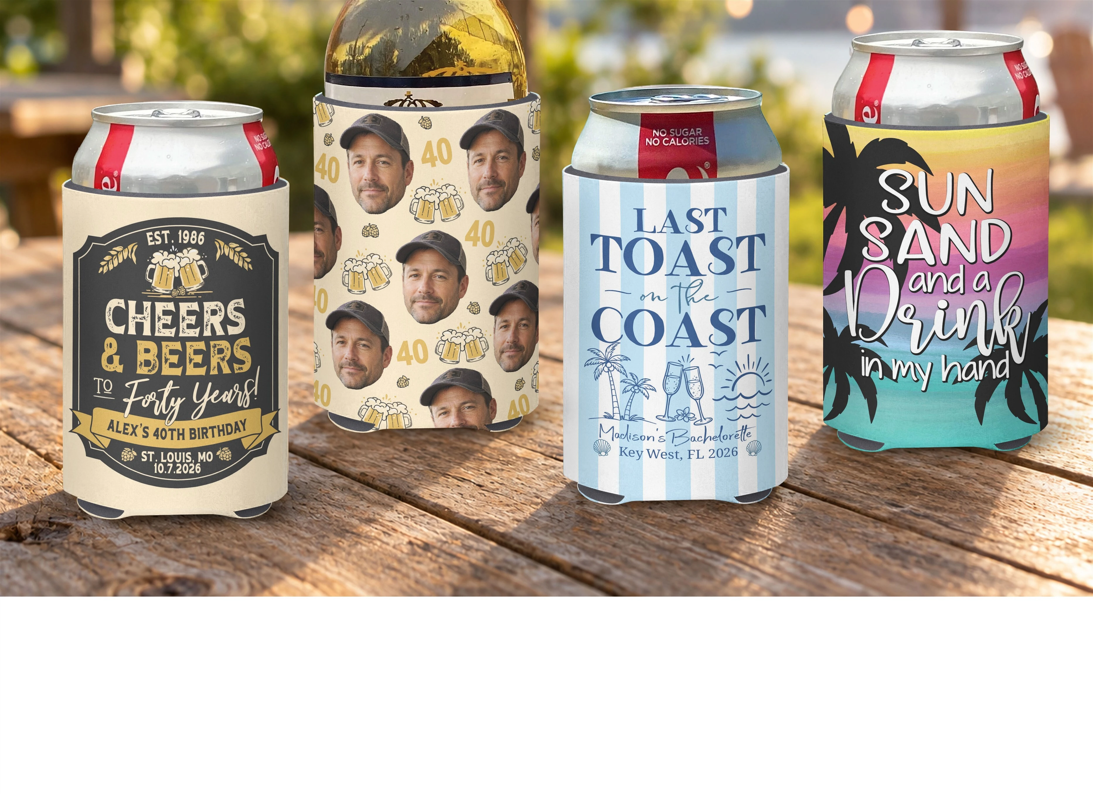 Can & Bottle Coolies & Koozies