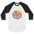 Cali Dreamz 3/4 sleeve raglan shirt