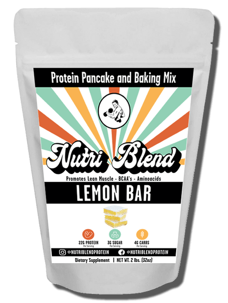 Lemon Bar is one of our newest flavor that packs a seriously delicious punch! With so many applications, this flavor is by far one the the favorites for baking and making all kinds of healthy, protein treats. Even when mixed with just water this protein just taste delicious. You will think its cheat day every day. 