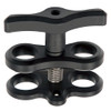 I-Torch and I-Das Ikelite 1 Inch Ball Clamp with Auxiliary Mount