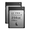 No Brand Angelbird AV PRO CFexpress 256GB Type-B Memory Card - 2 Pack