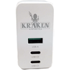 Kraken Sports 90 Watt GaN Dual USB C PD Charger