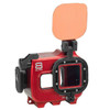 Flip Isotta GoPro Underwater Housing Single Red Flip with Filters for GoPro Hero 10, Hero 11, Hero 12 & Hero 13 Black 
