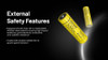 Backscatter Nitecore 21700 5300mAh Rechargeable Li-Ion Batteries 