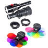  Backscatter Mini Flash 3 Underwater Strobe, OS-1 Snoot, & Color Filter Package 