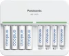 Panasonic Eneloop Rechargable AA Battery 8-Pack & Eight Position Quick Charger