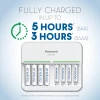 Panasonic Eneloop Rechargable AA Battery 8-Pack & Eight Position Quick Charger