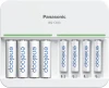  Panasonic Eneloop Rechargable AA Battery 8-Pack & Eight Position Quick Charger 